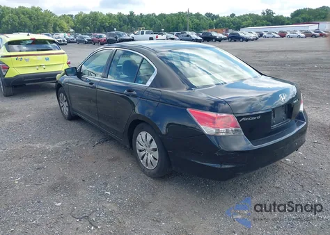 2009 Honda Accord 2.4 Lx из США, поврежденный, VIN JHMCP26369C011827
